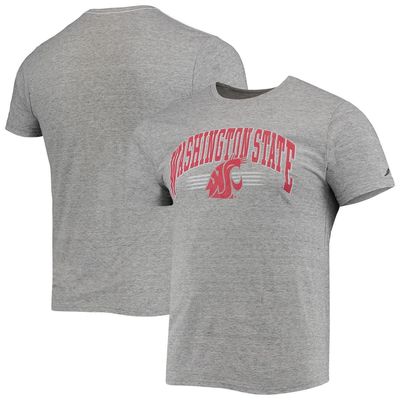 Men's League Collegiate Wear Heathered Gray Washington State Cougars Upperclassman Reclaim Recycled Jersey T-Shirt in Heather Gray