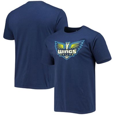 Men's Fanatics Branded Navy Dallas Wings Team Primary Logo T-Shirt