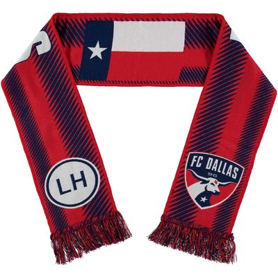 RUFFNECK SCARVES FC Dallas Jersey Hook Reversible Scarf in Red