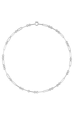 Spinelli Kilcollin Andromeda Petite Chain Link Necklace in Sterling Silver