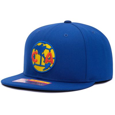 FAN INK Men's Blue Club America 105th Anniversary Snapback Hat