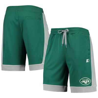 Men's Starter Green/Gray New York Jets Fan Favorite Fashion Shorts