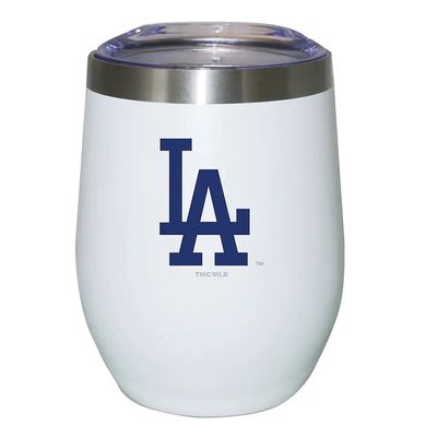 THE MEMORY COMPANY Los Angeles Dodgers 12oz. Logo Stemless Tumbler in White