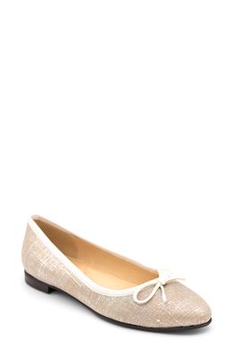 Ali McGraw by Butter Shoes Pavlova Flat in Silver