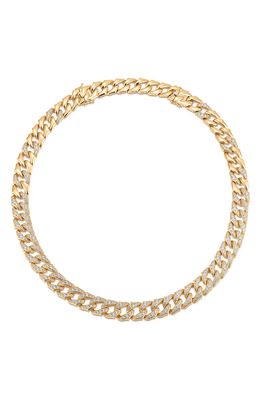 Sara Weinstock Luci Diamond Link Collar Necklace in Yellow Gold