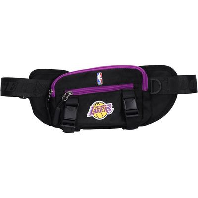 FISLL Los Angeles Lakers Logo Fanny Pack in Black
