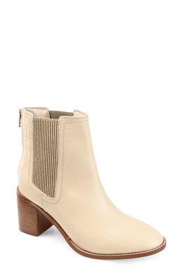 Journee Signature Tazlyn Chelsea Boot in Bone