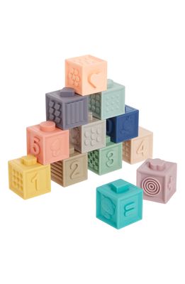 Three Hearts Set of 12 Silicone Stacking Blocks in Original