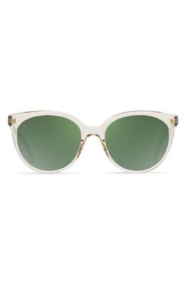 RAEN Lily 54mm Cateye Sunglasses in Ginger /Pewter Mirror