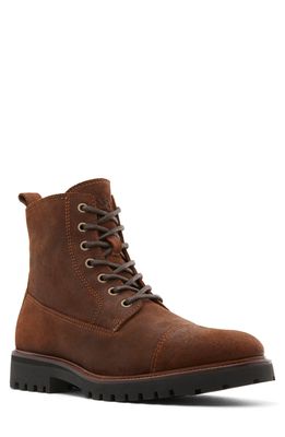 Belstaff Alperton Leather Boot in Dark Brown