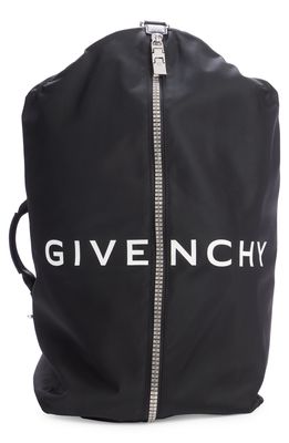 Givenchy G-Zip Duffle Backpack in 001-Black
