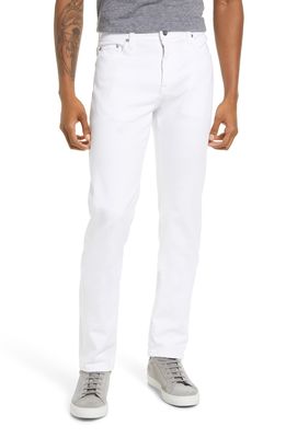 AG Men's Tellis Slim Fit Jeans in White