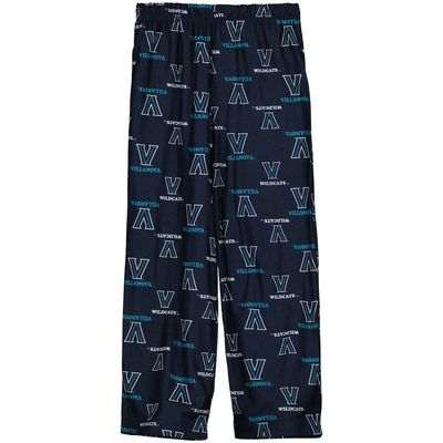 GENUINE STUFF Youth Reebok Navy Villanova Wildcats Printed Flannel Pajama Pants