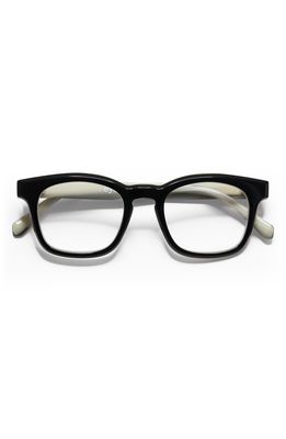 eyebobs Humble Narrator 50mm Reading Glasses in Black /Clear