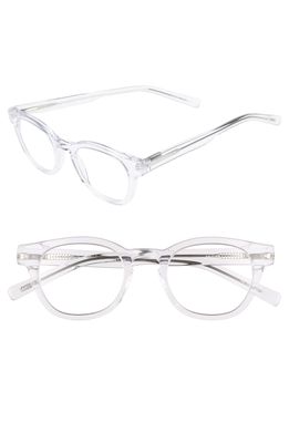 eyebobs Waylaid 46mm Reading Glasses in Crystal