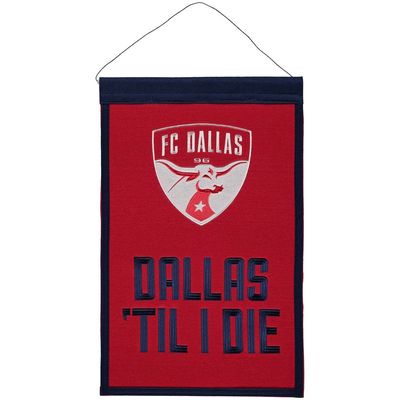 WINNING STREAK FC Dallas Champs Banner in Red