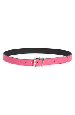 Rebecca Minkoff Neon Reversible Belt in Hot Pink