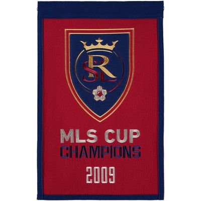 WINNING STREAK Real Salt Lake Champs Banner in Blue