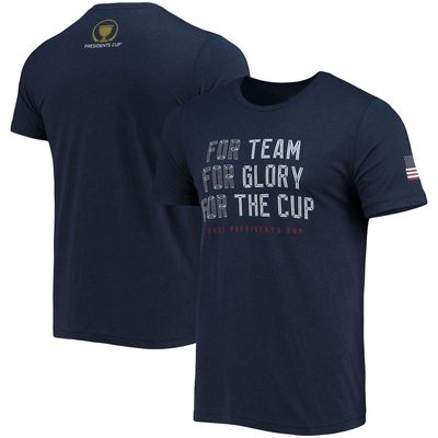 Men's Ahead Navy 2022 Presidents Cup United States Team Team For the Cup Event T-Shirt