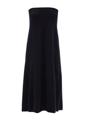 Lisa Yang - Dolly Strapless Cashmere Dress - Womens - Black