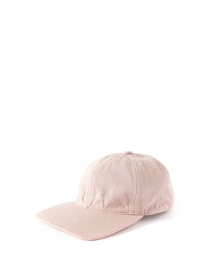 Jil Sander - Panelled Cotton-blend Twill Baseball Cap - Mens - Pink