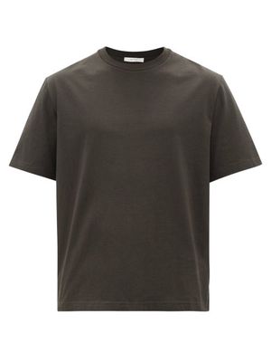 The Row - Errigal Cotton-jersey Short-sleeved T-shirt - Mens - Khaki
