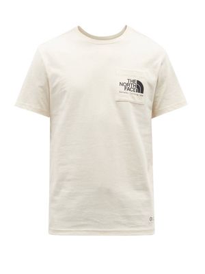 The North Face - Logo-pocket Cotton-jersey T-shirt - Mens - White