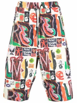 Converse x Come Tees Realms and Realities shorts - Red