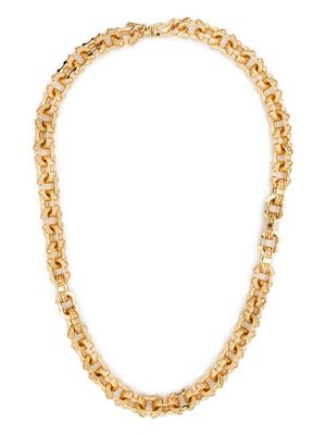 Emanuele Bicocchi gold plated spike chain necklace