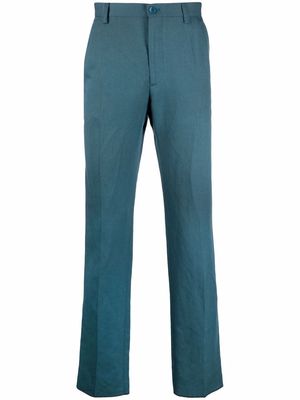 ETRO mid-rise straight trousers - Blue