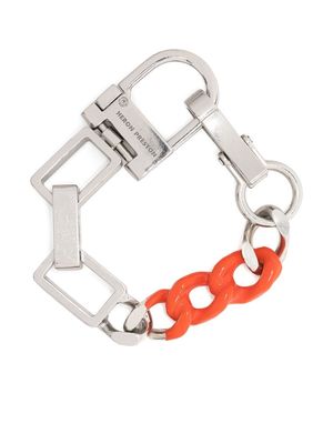 Heron Preston mixed link bracelet - Silver