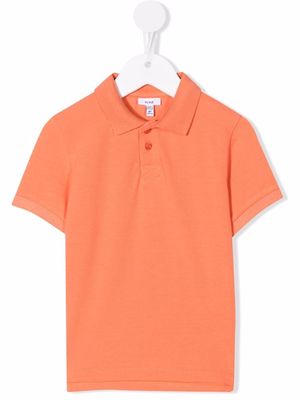 Knot Sloane organic cotton polo shirt - Orange