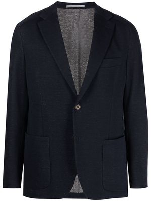 Eleventy tailored cotton blazer - Blue