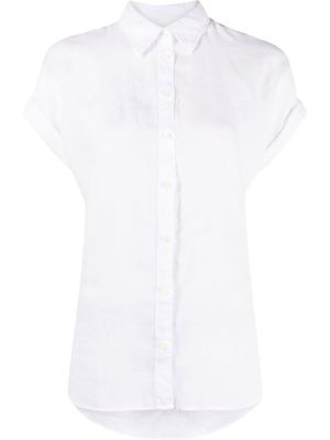 Lauren Ralph Lauren rolled-cuffs short-sleeve shirt - White