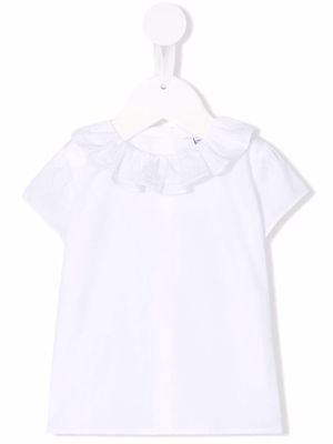 Knot Virginia cotton blouse - White