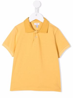Knot Sloane organic cotton polo shirt - Yellow
