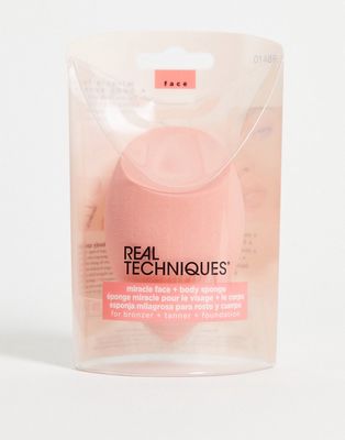 Real Techniques Miracle Face & Body Sponge-No color