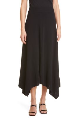 Donna Karan New York Handkerchief Skirt in Black