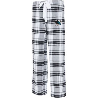 Women's Concepts Sport Black/Gray San Jose Sharks Accolade Flannel Pants