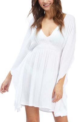 Roxy Miami Sunsets Cover-Up Dress in Bright White