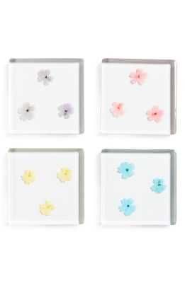 Dauphinette Disco Ice Set of Four Coasters in Multi
