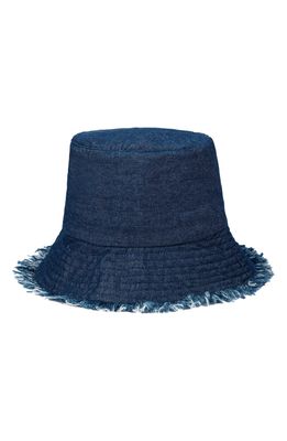 San Diego Hat Frayed Denim Bucket Hat