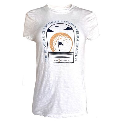 Women's Lusso White THE PLAYERS Championship Lex T-Shirt