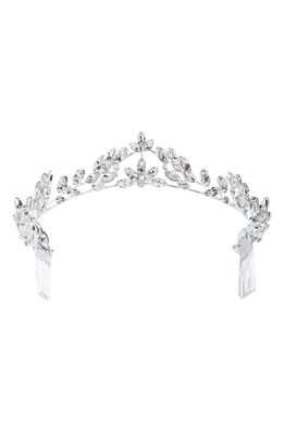 Brides & Hairpins Venice Crown Comb in Classic Silver