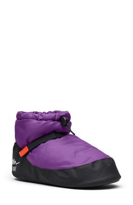 Bloch Warm-Up Bootie Slipper in Purple