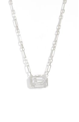 SHYMI Cubic Zirconia Pendant Necklace in Silver