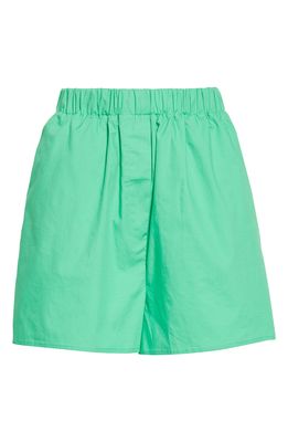BLANCA Lars Cotton Shorts in Green
