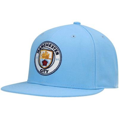 Men's Fi Collection Light Blue Manchester City Dawn Snapback Hat