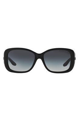 Polo Ralph Lauren 55mm Gradient Square Sunglasses in Black