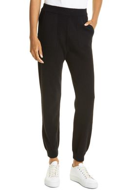 Nicole Miller Cashmere Joggers in Black